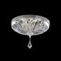 Crystal Ceiling Light - Orecchini 20 inch Flush Mount - Two Tone Silver – Crystal+Form Allegri Crystal Lighting