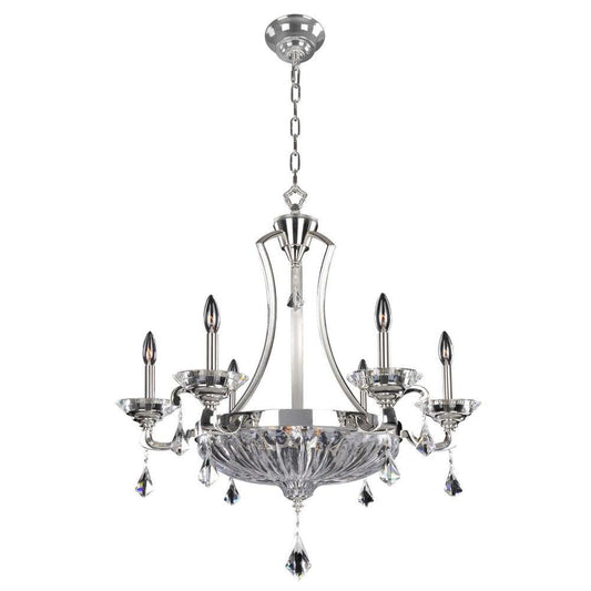 Orecchini 29 Inch Chandelier – Crystal+Form Allegri Crystal Lighting
