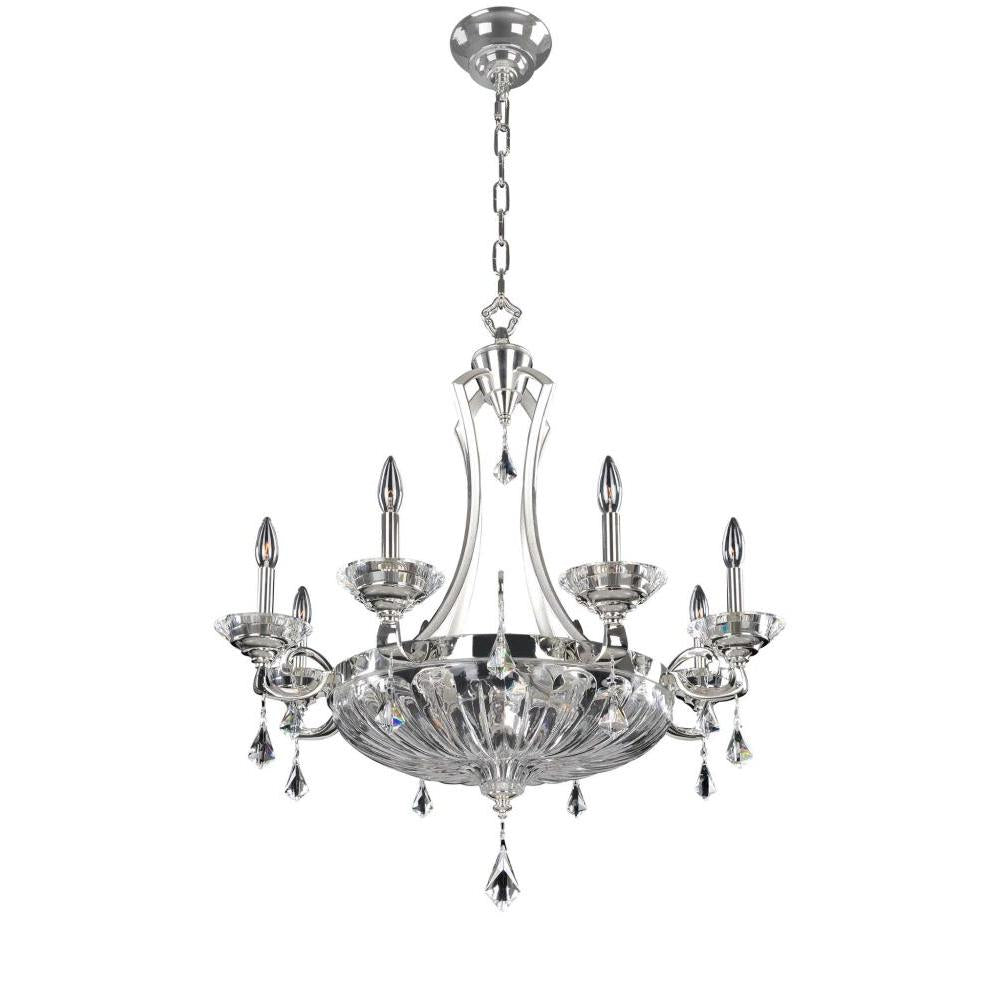 Orecchini 33 Inch Chandelier – Crystal+Form Allegri Crystal Lighting