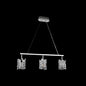 Dolo Crystal Kitchen Island Light 42 inch – Crystal+Form Allegri Crystal Lighting