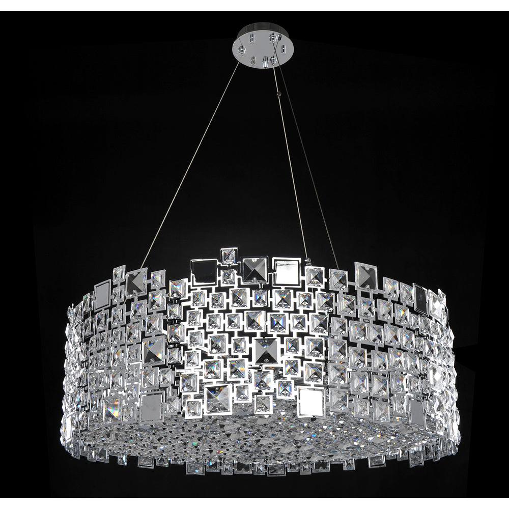 Dolo 32 Inch Pendant – Crystal+Form Allegri Crystal Lighting