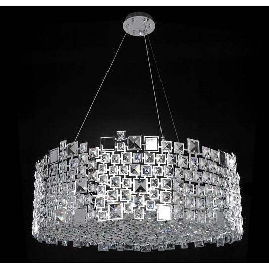 Dolo 32 Inch Pendant – Crystal+Form Allegri Crystal Lighting