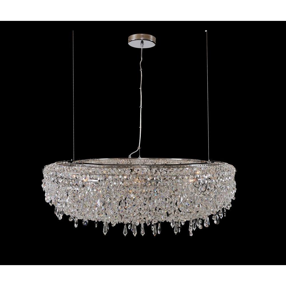 Voltare 42 Inch Pendant – Crystal+Form Allegri Crystal Lighting