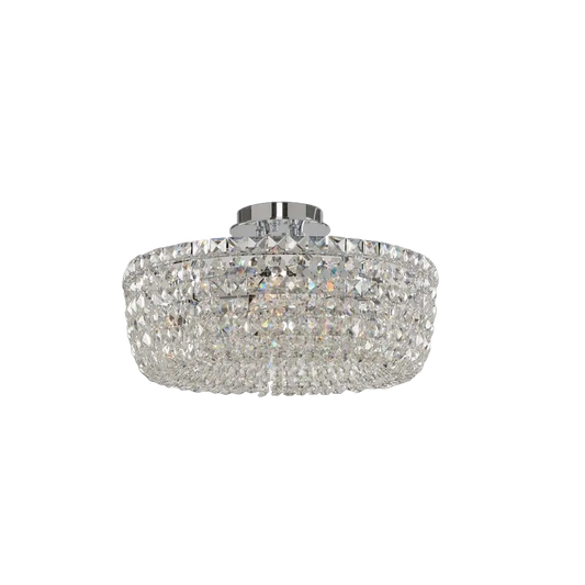 Cesano 18 Inch Semi Flush Mount