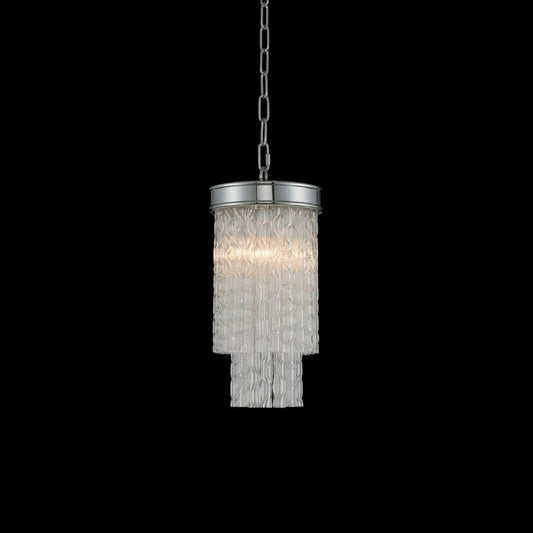 Savena 8 Inch Mini Pendant – Crystal+Form Allegri Crystal Lighting