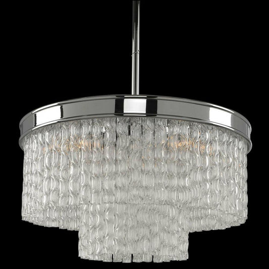 Savena 18 Inch Pendant – Crystal+Form Allegri Crystal Lighting