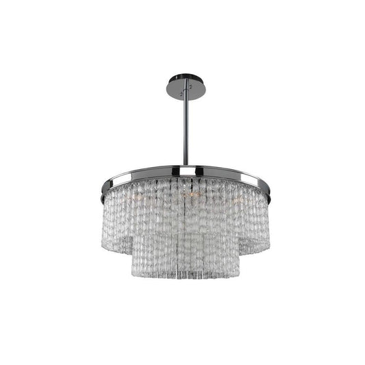 Savena 25 Inch Pendant – Crystal+Form Allegri Crystal Lighting