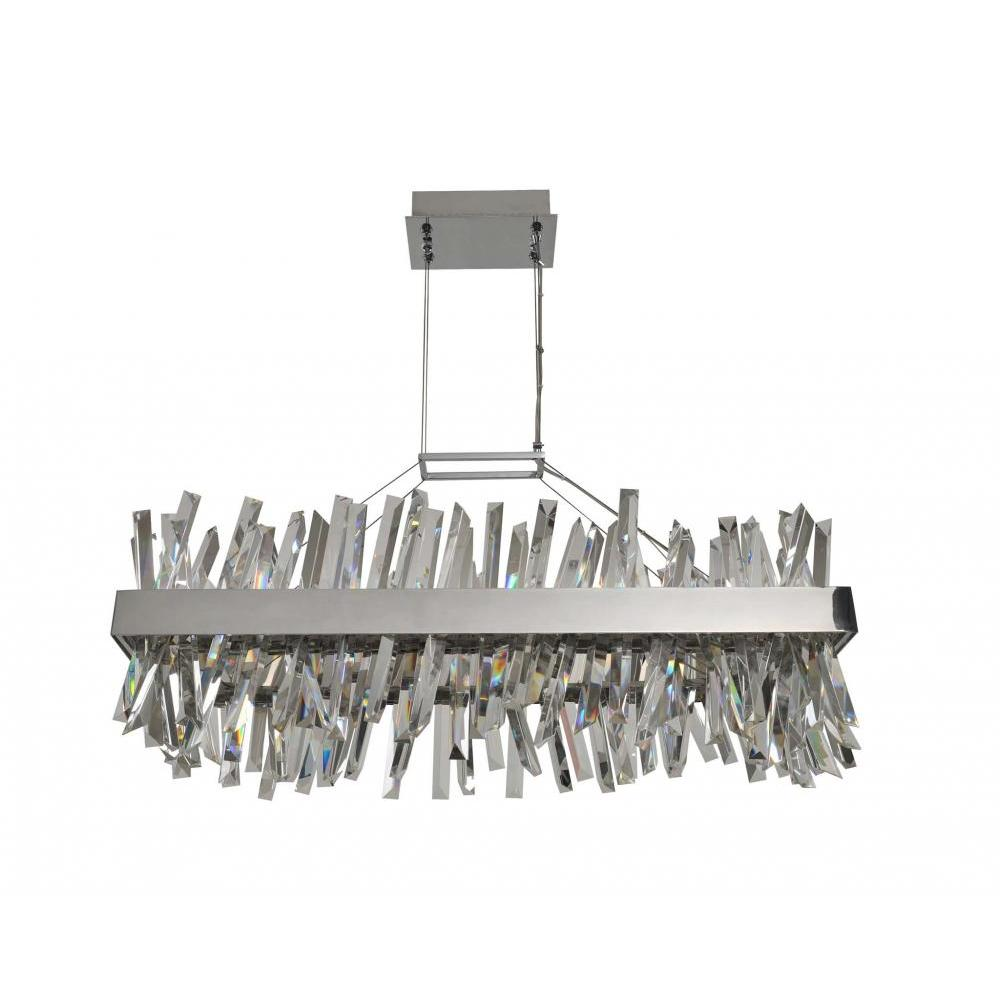 Glacier 36 Inch LED Rectangular Island