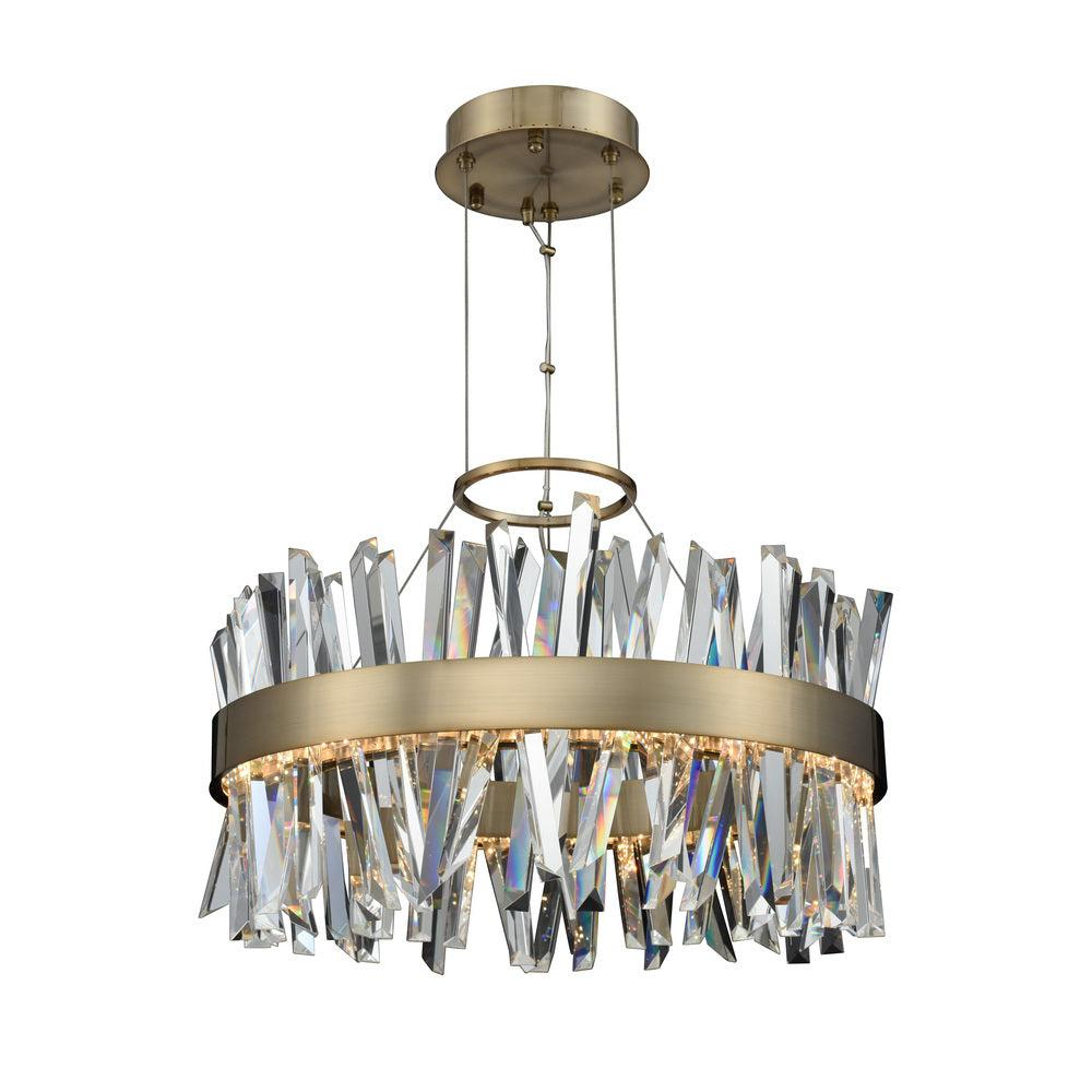 Glacier 25 Inch LED Round Pendant