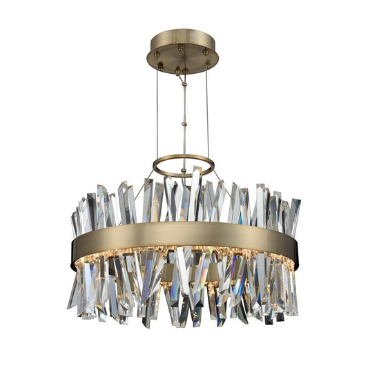 Glacier 25 Inch LED Round Pendant