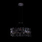 Glacier 32 inch Black Crystal Chandelier