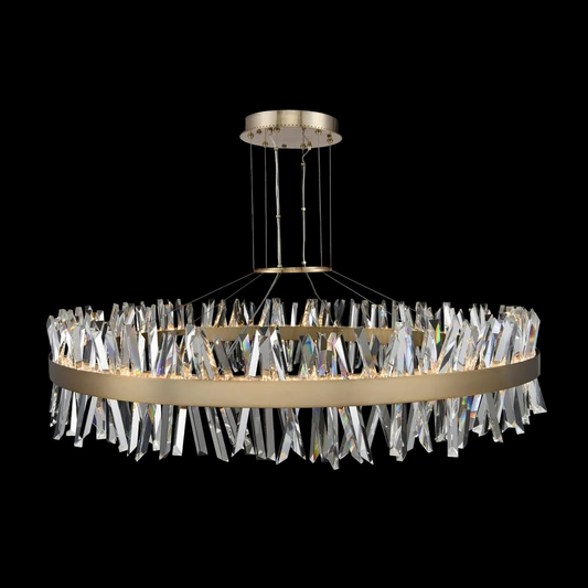 Glacier 60 Inch LED Round Pendant