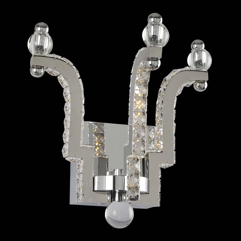 Cambria 11 Inch LED Wall Bracket – Crystal+Form Allegri Crystal Lighting