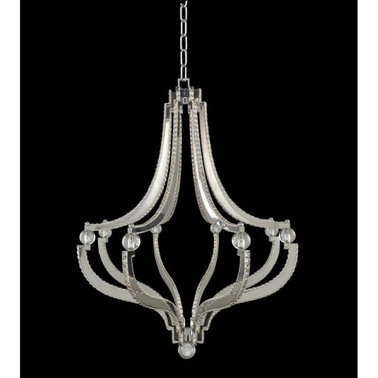 Cambria 36 Inch LED Pendant – Crystal+Form Allegri Crystal Lighting