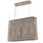 Torre 30 Inch Island – Crystal+Form Allegri Crystal Lighting