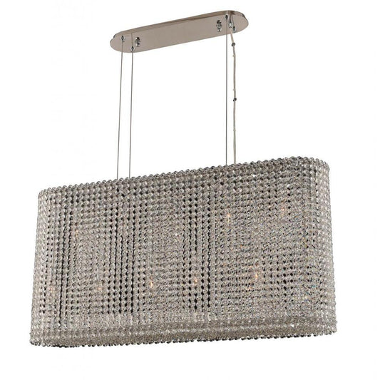 Torre 40 Inch Island – Crystal+Form Allegri Crystal Lighting