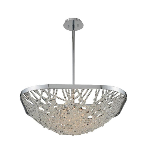Lana 26 Inch Pendant – Crystal+Form Allegri Crystal Lighting