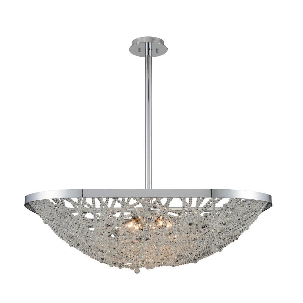 Lana 32 Inch Pendant – Crystal+Form Allegri Crystal Lighting