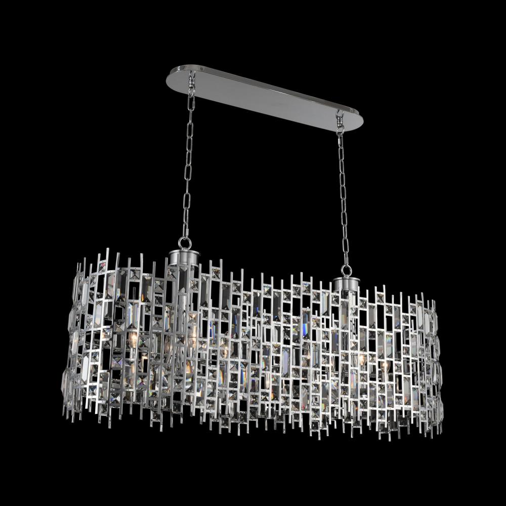 Fonseca 44 Inch Island – Crystal+Form Allegri Crystal Lighting