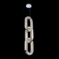 Catena Small Foyer – Polished Chrome – Crystal+Form Allegri Crystal Lighting