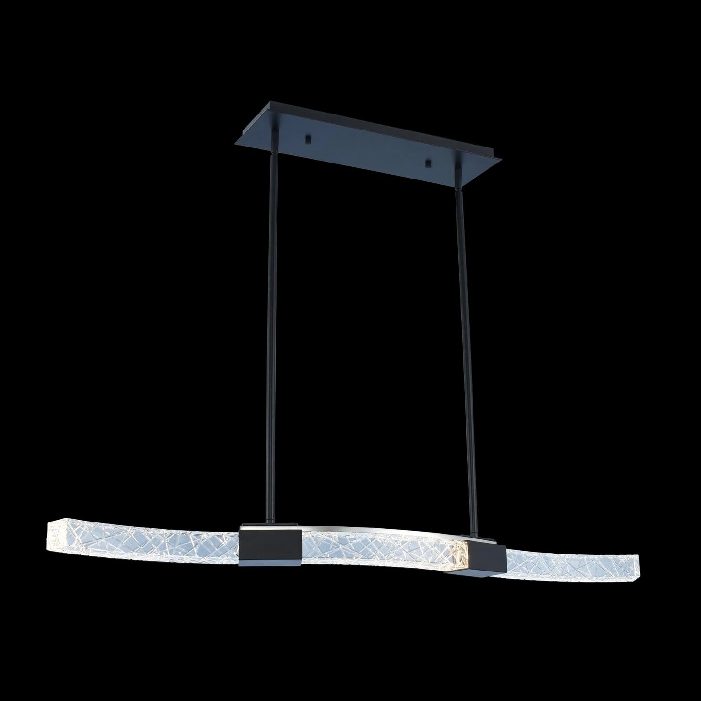Athena Crystal 40 inch LED Island Light