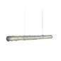 Lina 46" LED Island – Polished Chrome by Allegri Crystal