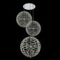 Alta 3 ORB Drop (26+26+36) – Polished Chrome – Crystal+Form Allegri Crystal Lighting