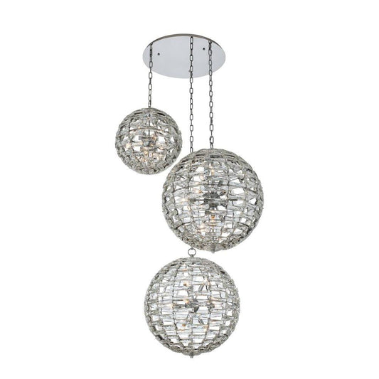 Alta 3 Orb Multi Drop Foyer (18"+26"+26")