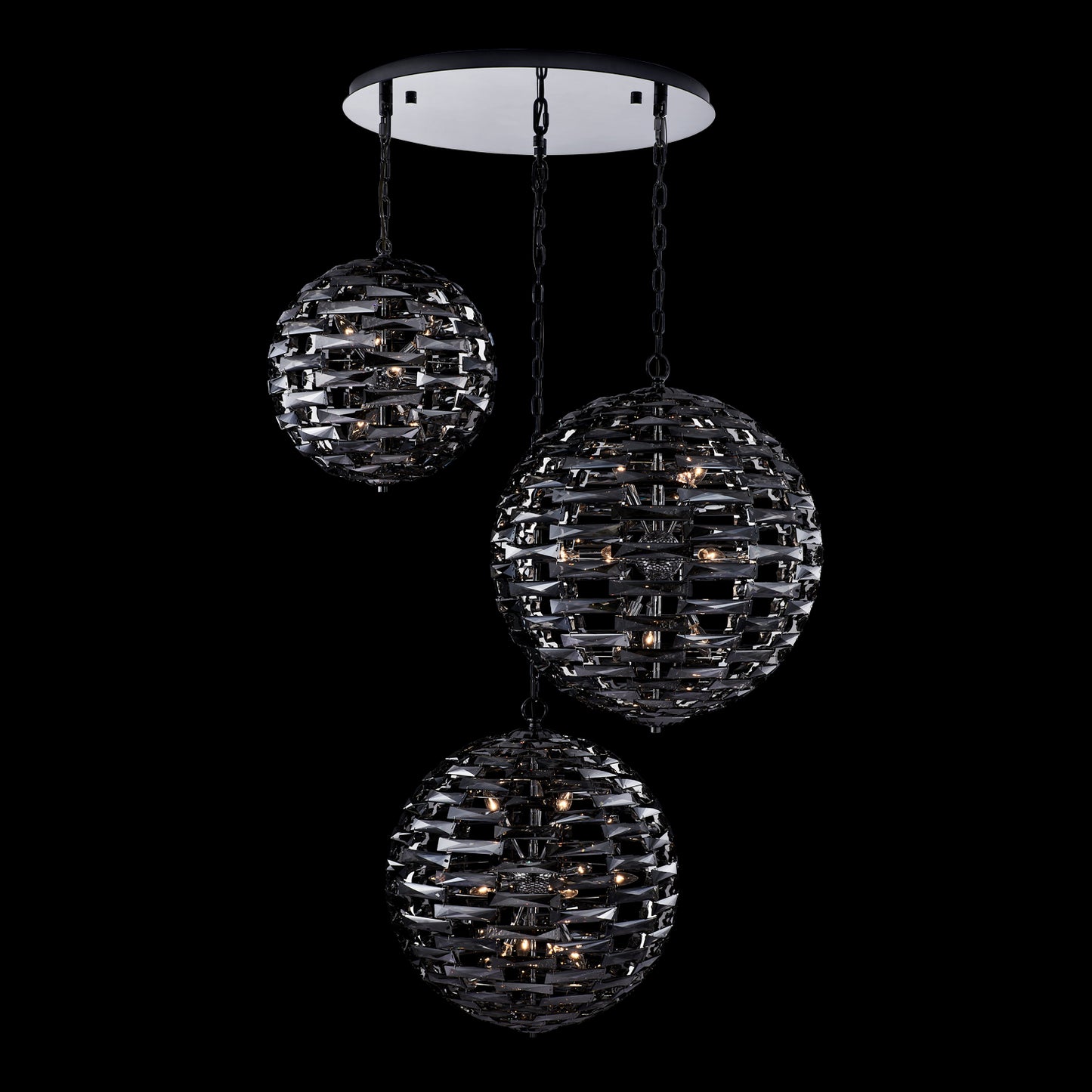 Alta 3 Orb Pendant (18+26+26)