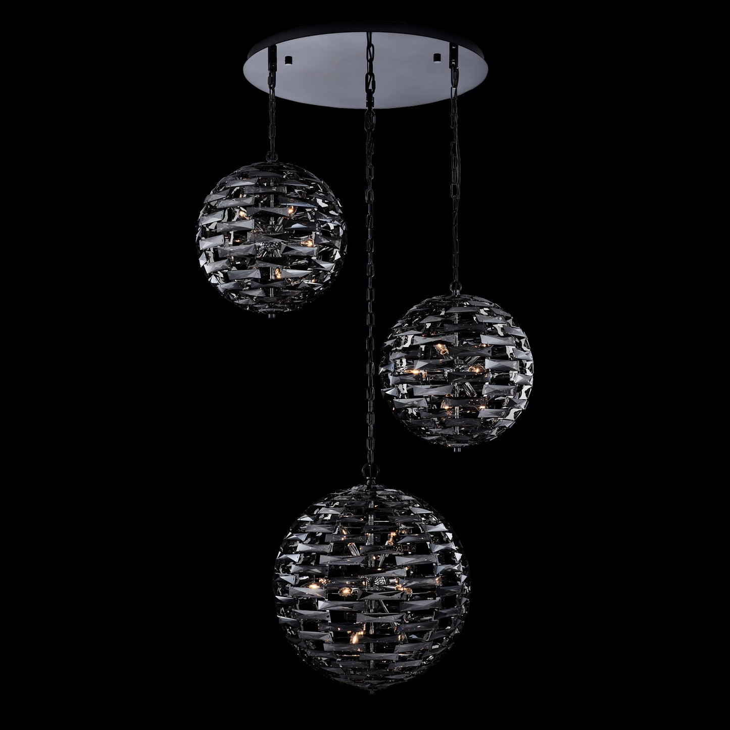 Alta 3 Orb Pendant (18+18+26)