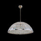 Doma 33 inch Luxury Crystal LED Pednant – Polished Nickel – Crystal+Form Allegri Crystal Lighting