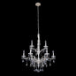 Venere 9 Light 2 Tier Chandelier – Pewter, Firenze Crystal – Crystal+Form Allegri Crystal Lighting