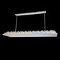 Orizzonte 60" Island – Polished Chrome by Allegri Crystal – Crystal+Form Allegri Crystal Lighting
