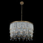 Vezzo 35" Pendant – Winter Brass by Allegri Crystal – Crystal+Form Allegri Crystal Lighting