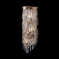 Frangia Gold Wall Sconce – Brushed Champagne Gold by Allegri Crystal – Crystal+Form Allegri Crystal Lighting