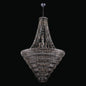 Fontana 61 inch Luxury Crystal Pendant – Polished Chrome – Crystal+Form Allegri Crystal Lighting