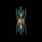 ALLORO GREEN WALL SCONCE