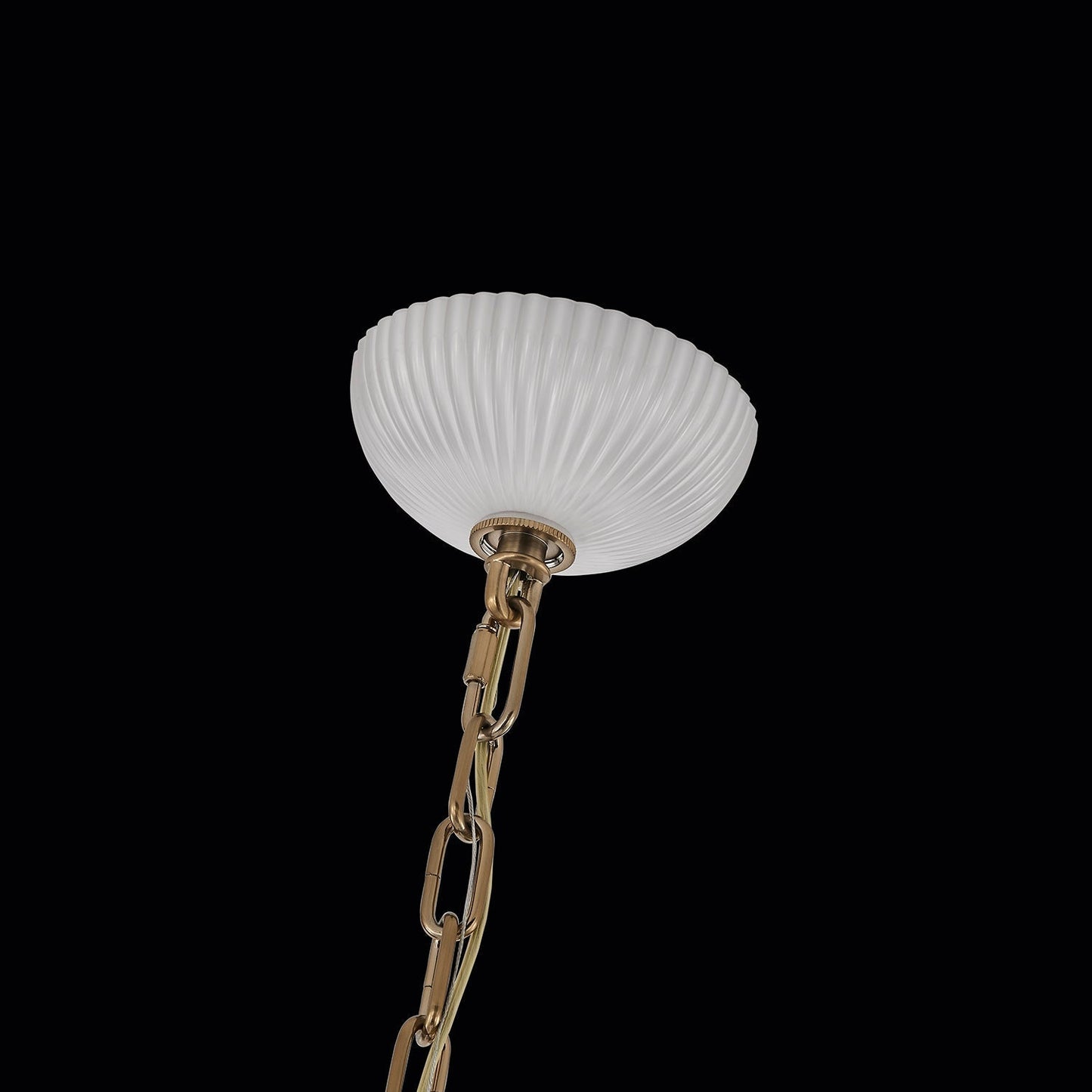 Bianca 42 inch Luxury Crystal Chandelier - Winter White