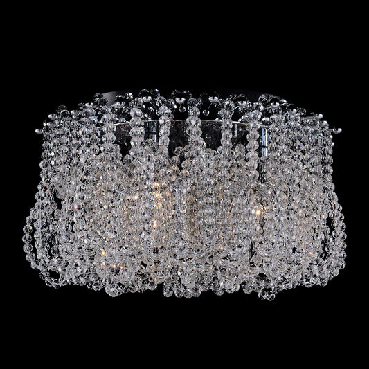 LOOPS 14 IN FLUSH MOUNT – Crystal+Form Allegri Crystal Lighting