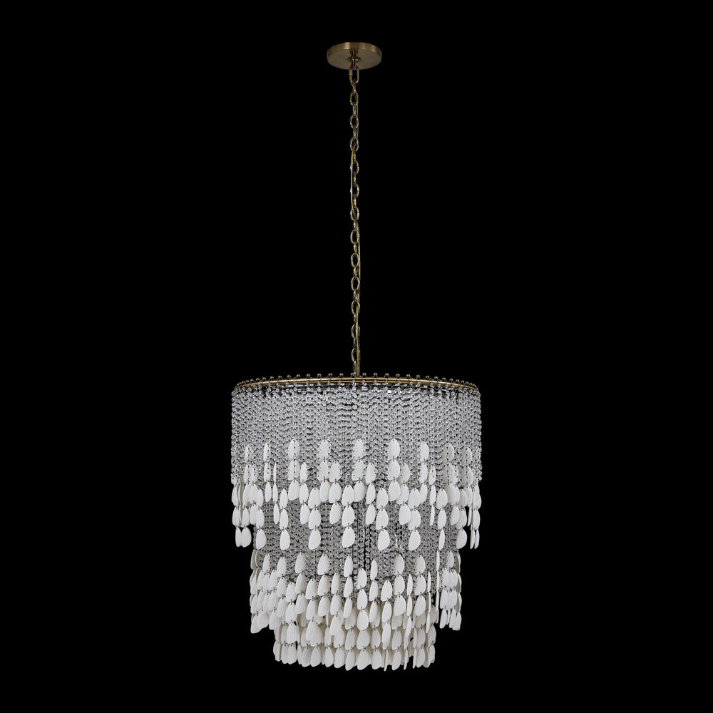 Farfalle 28 IN Chandelier – Crystal+Form Allegri Crystal Lighting