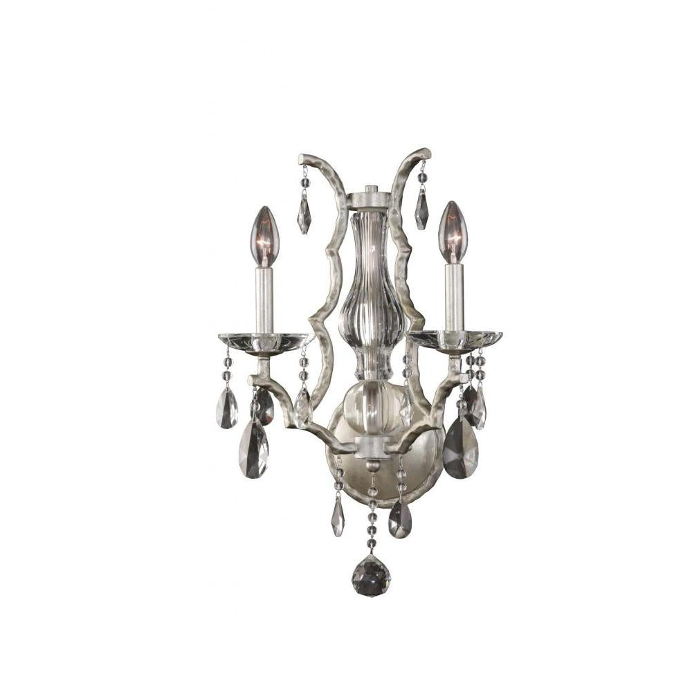 Shorecrest 2 Light Wall Bracket – Crystal+Form Allegri Crystal Lighting