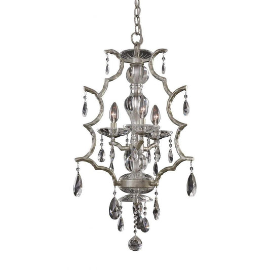 Shorecrest 3 Light Chandelier – Crystal+Form Allegri Crystal Lighting
