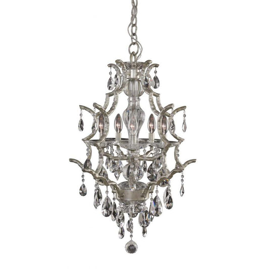 Shorecrest 5 Light Lantern – Crystal+Form Allegri Crystal Lighting