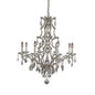 Shorecrest 8 Light Chandelier – Crystal+Form Allegri Crystal Lighting