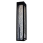 Tenuta Esterno 30" Outdoor  Sconce – Matte Black by Allegri Crystal – Crystal+Form Allegri Crystal Lighting