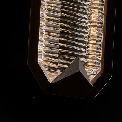Carato Esterno 25-in 2 Light LED Outdoor Bronze Fluorcarbon/Clear Outdoor Wall Sconce