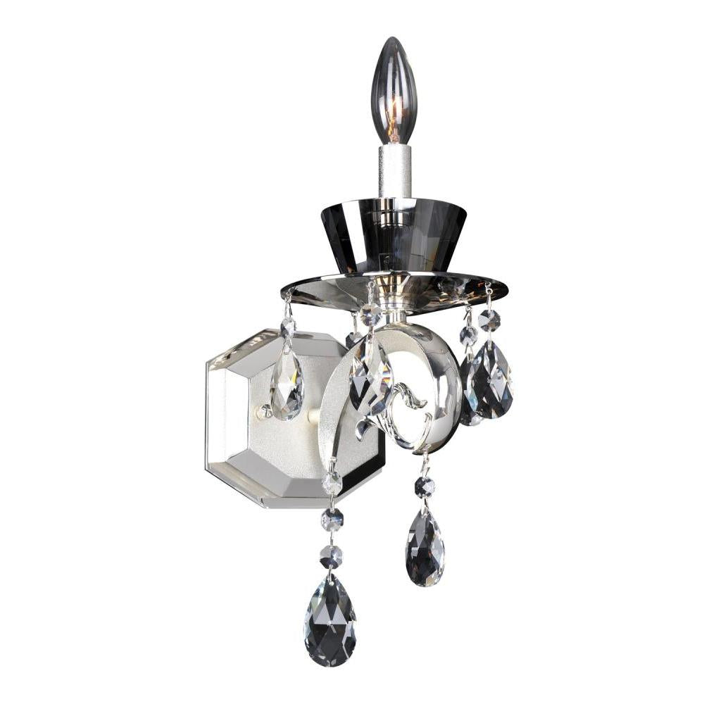 Locatelli 1 Light Wall Bracket – Crystal+Form Allegri Crystal Lighting
