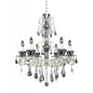 Locatelli 6 Light Chandelier – Crystal+Form Allegri Crystal Lighting