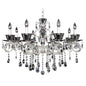Locatelli 8 Light Chandelier – Crystal+Form Allegri Crystal Lighting