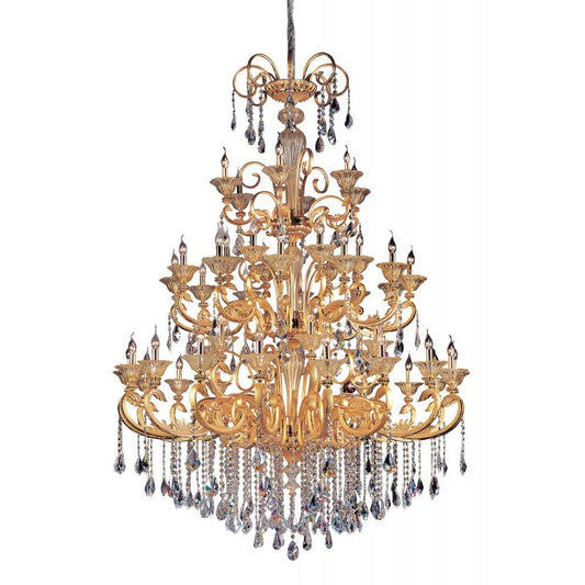 Legrenzi 48 Light Chandelier – Crystal+Form Allegri Crystal Lighting